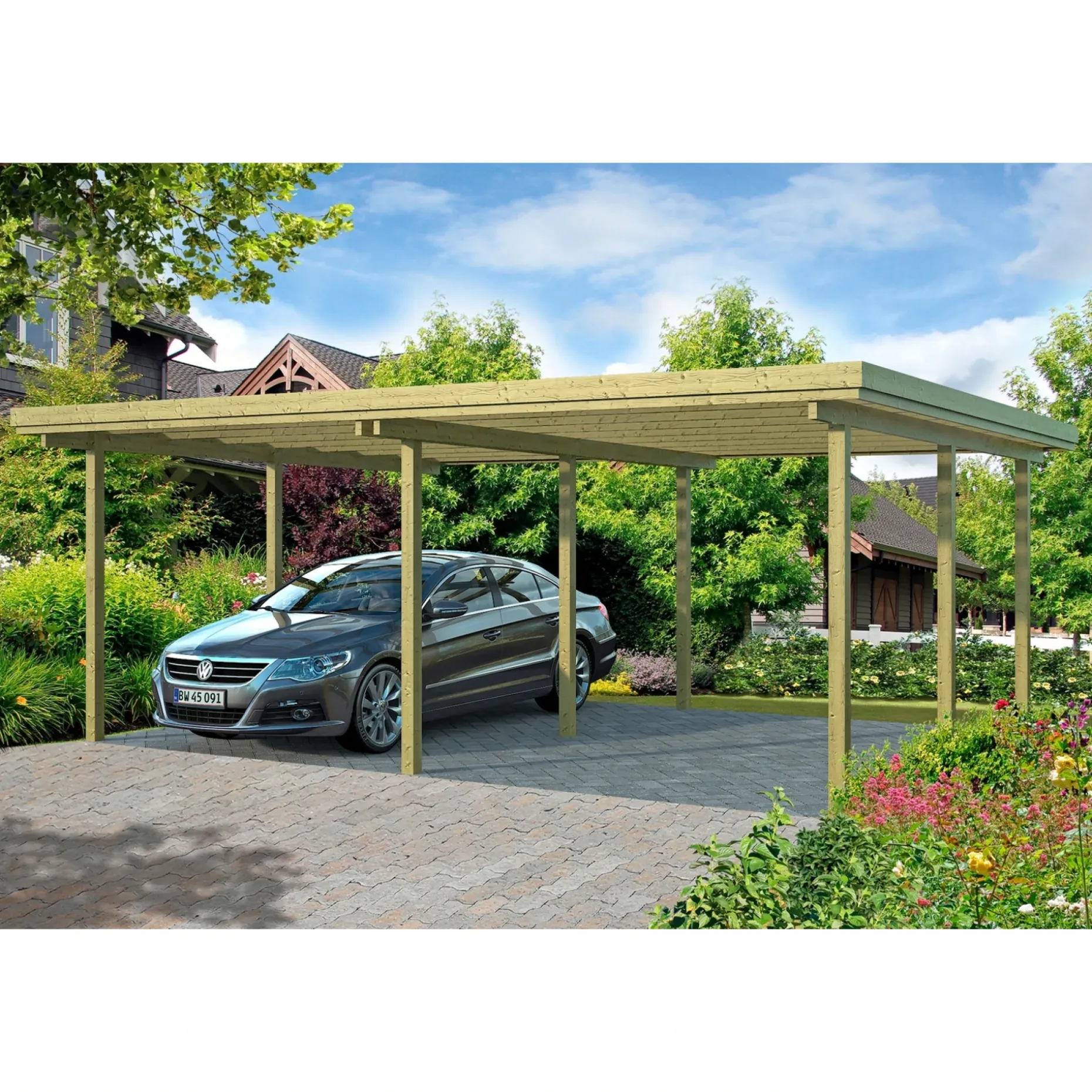 BYG-SELV LYNGE 2.0 CARPORT 29 M2