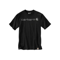 CARHARTT CORE LOGO T-SHIRT L SORT/GRÅ