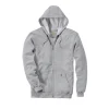CARHARTT LOOSE FIT MIDWEIGHT FULL-ZIP SWEATSHIRT HÆTTETRØJE L LYS GRÅ