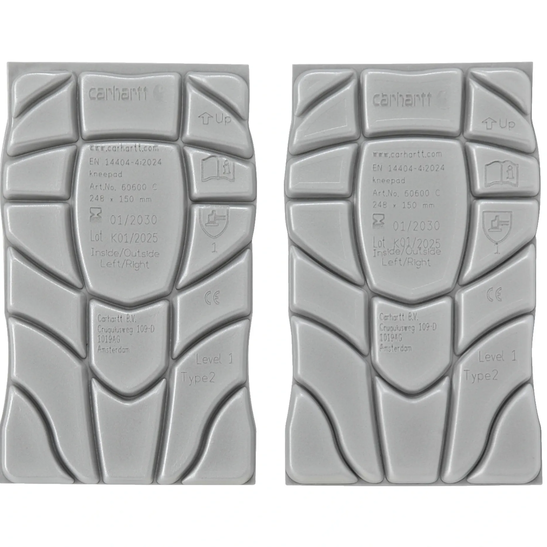 CARHARTT M INTEROPERABLE KNEE PADS KNÆPUDER GRÅ ONE SIZE
