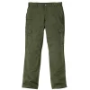CARHARTT RELAXED RIPSTOP CARGO WORK PANT ARBEJDSBUKSER W36/L32 GRØN