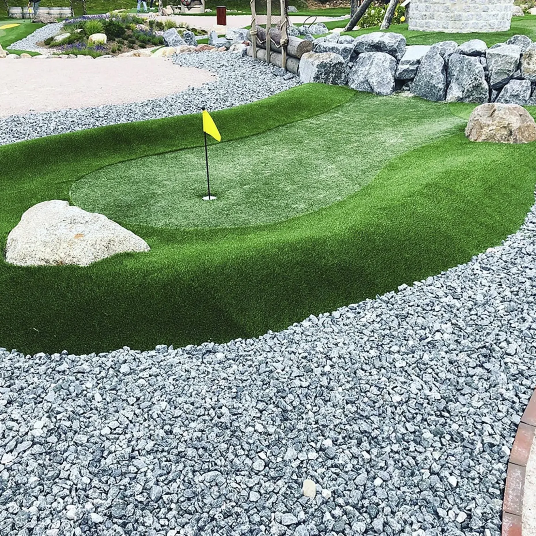 CITYLAWN GOLF GREEN KUNSTGRÆS 4 METER BRED