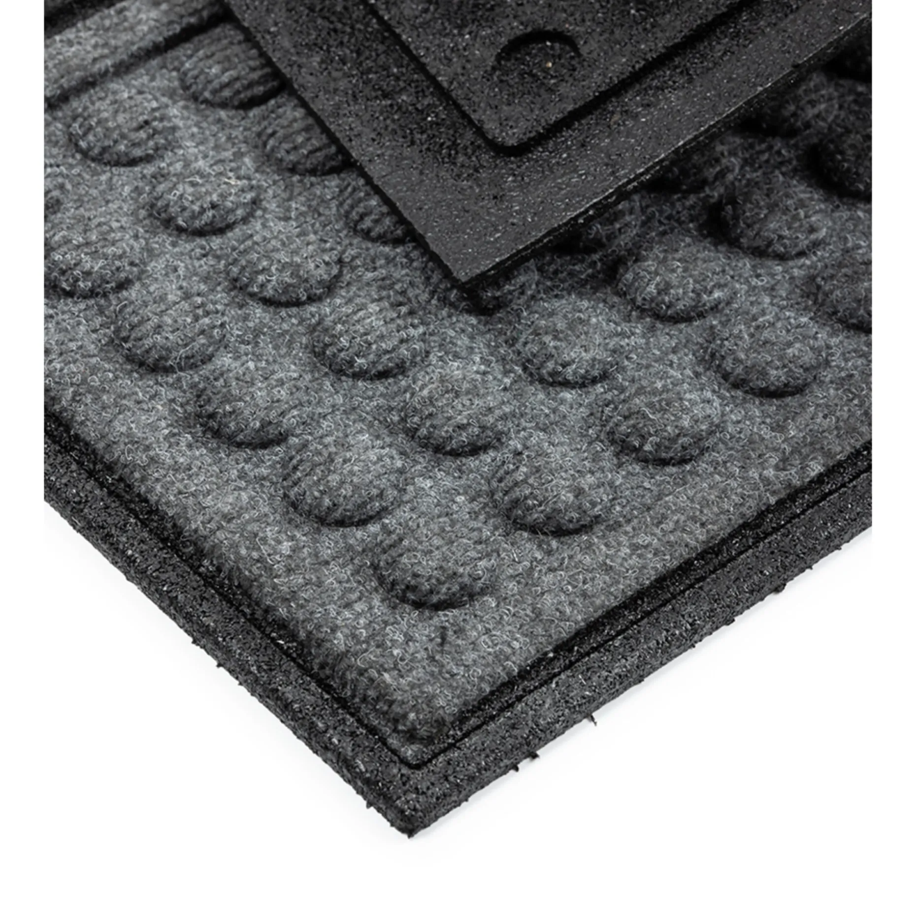 CLEAN CARPET CLEAN ECO RASPADOR SMUDSMÅTTE 45X75 GRÅ / SORT