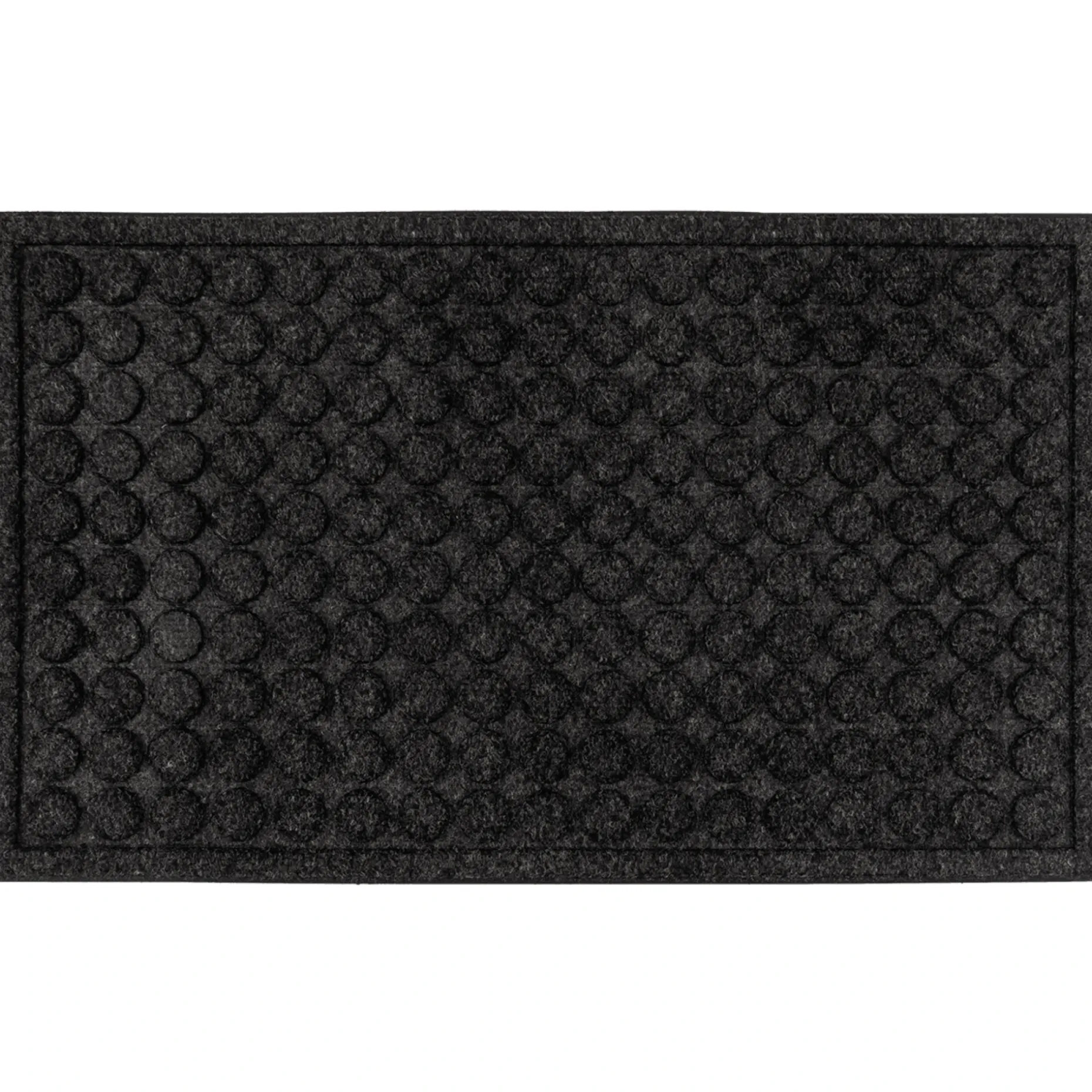CLEAN CARPET CLEAN ECO REDONDA DØRMÅTTE 45X75 ANTRACIT
