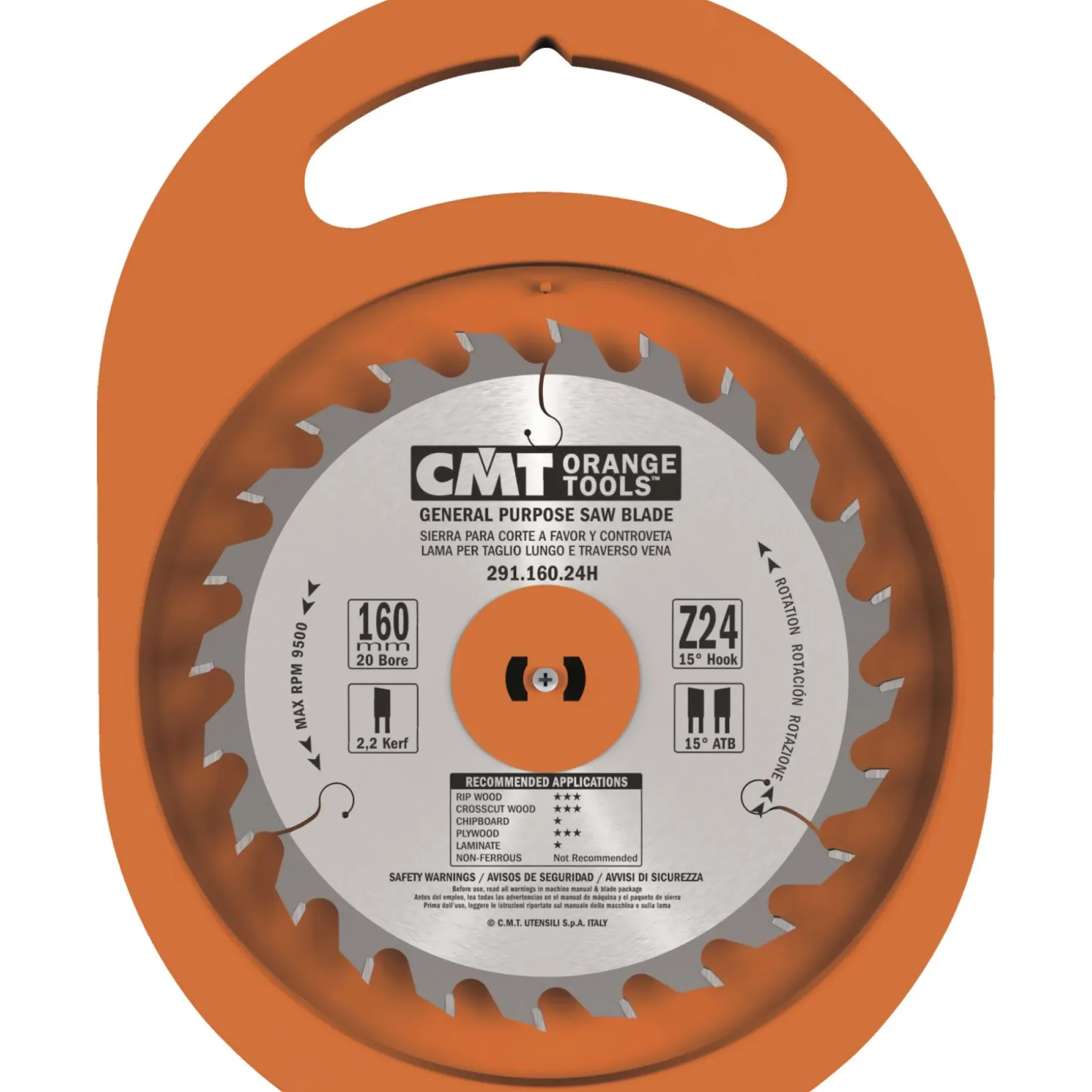 CMT Z24W DYKSAVSKLINGE 160X2,2X20 MM