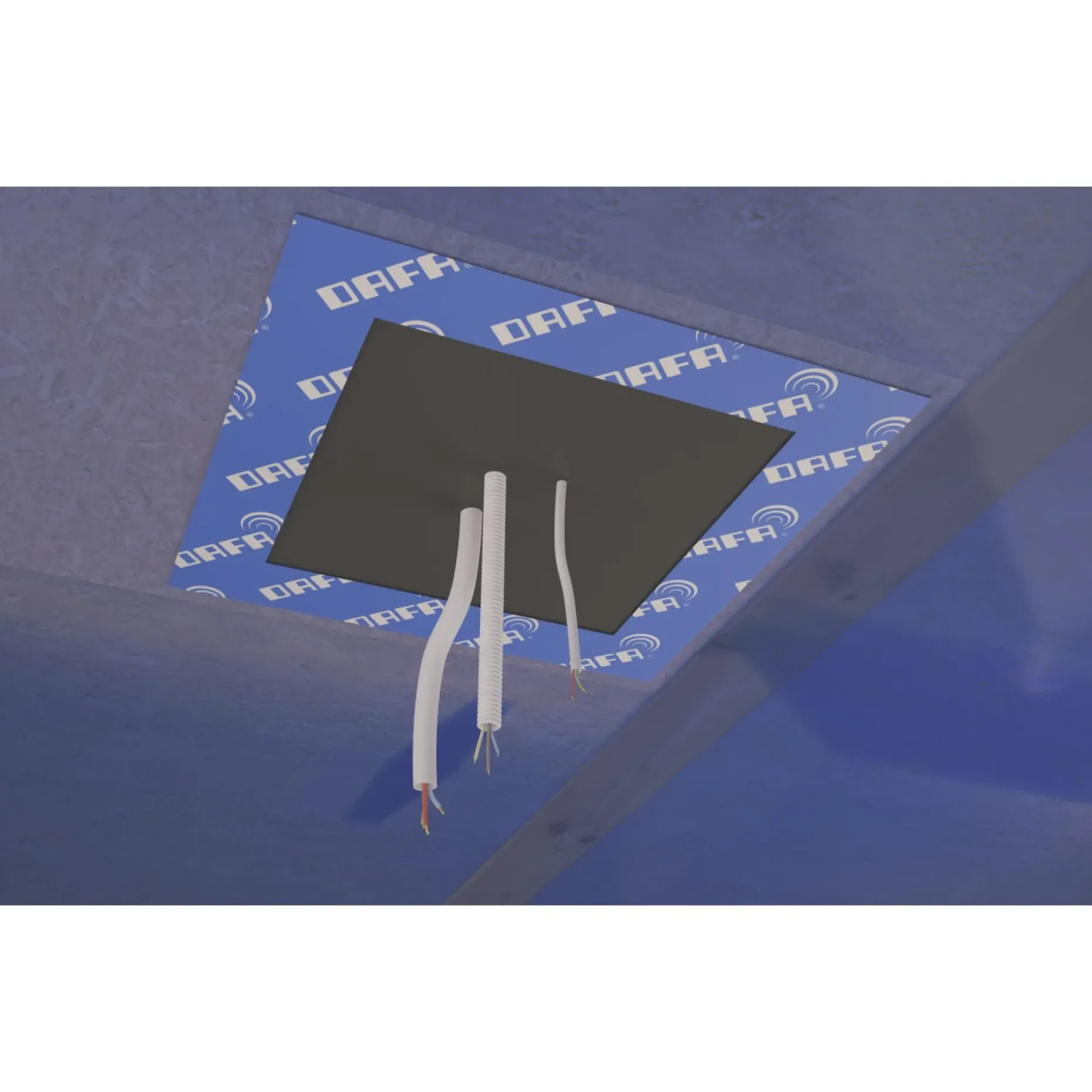 DAFA AIRSTOP SYSTEM UNIVERSAL KABELKRAVE TYPE 195 KABELKRAVE 195 MM X 195 MM