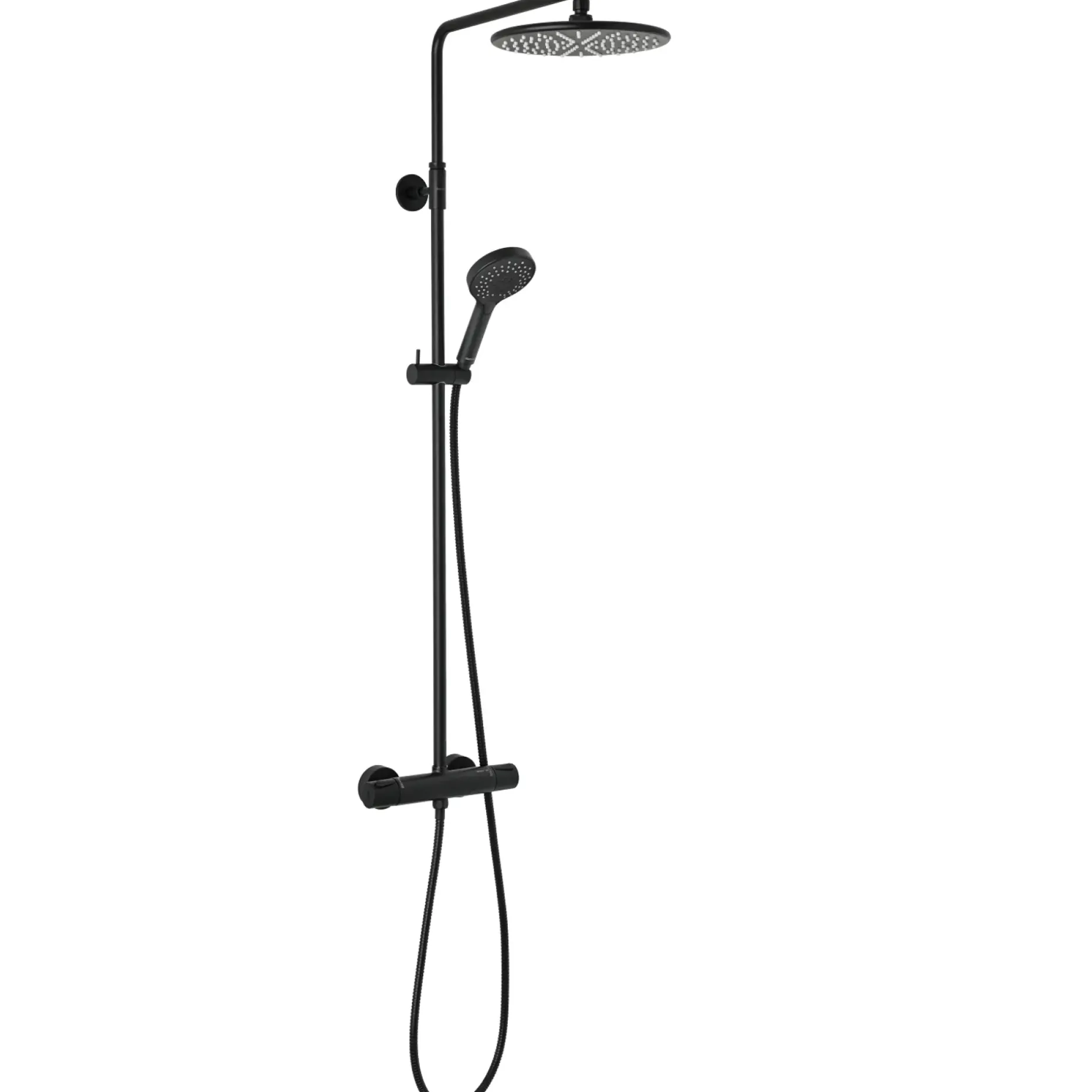 DAMIXA SILHOUET BRUSESYSTEM MAT SORT