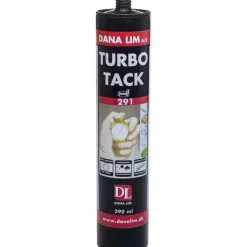 DANA LIM TURBO-TACK 291 MONTAGELIM 290 ML HVID