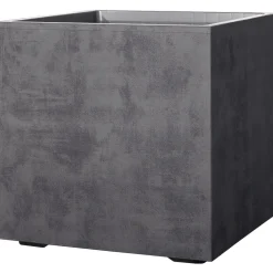 DEROMA MILLENIUM 208-620 PLANTEKASSE PLASTIK ANTRACITGRÅ 49X49X49CM