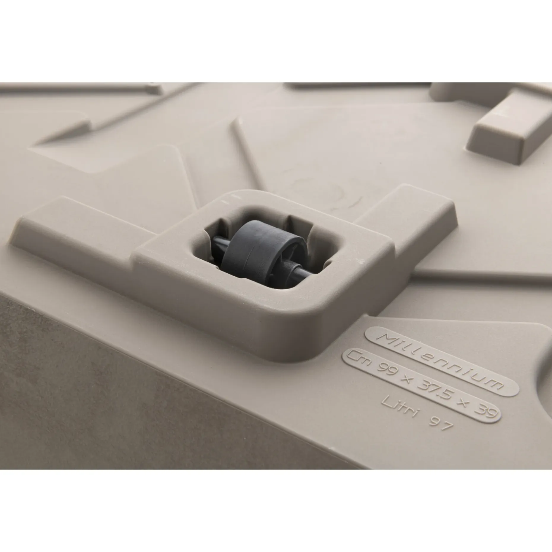 DEROMA MILLENIUM 208-614 PLANTEKASSE PLASTIK SANDSTEN L99 CM