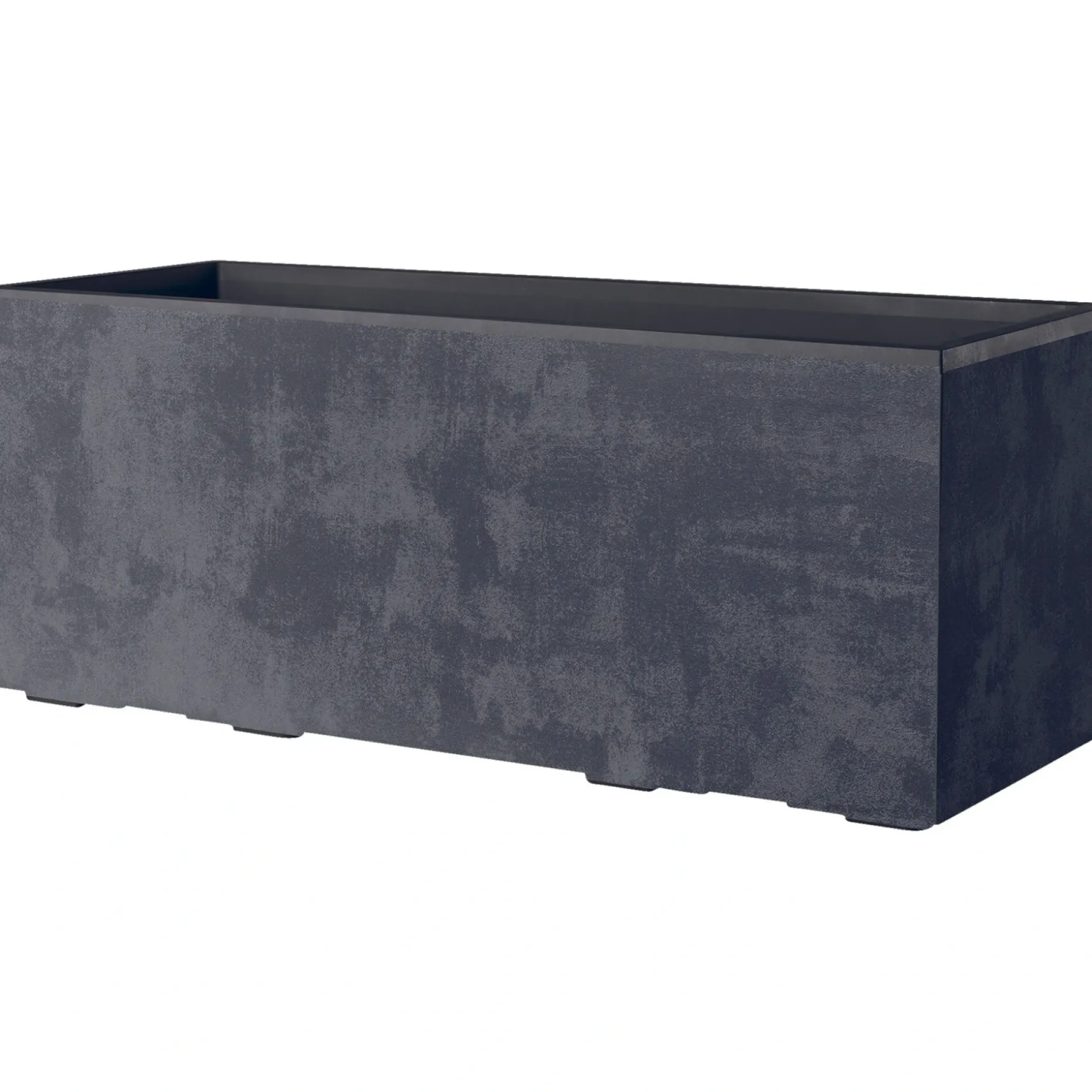 DEROMA MILLENIUM 208-610 PLANTEKASSE PLASTIK ANTRACITGRÅ L79 CM