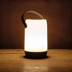 DET GAMLE APOTEK SOLCELLE BORDLAMPE HVID