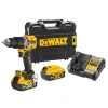 DEWALT DCD805P2T-QW SLAGBORE-/SKRUEMASKINE LI-ION BATTERI MED BATTERI OG LADER