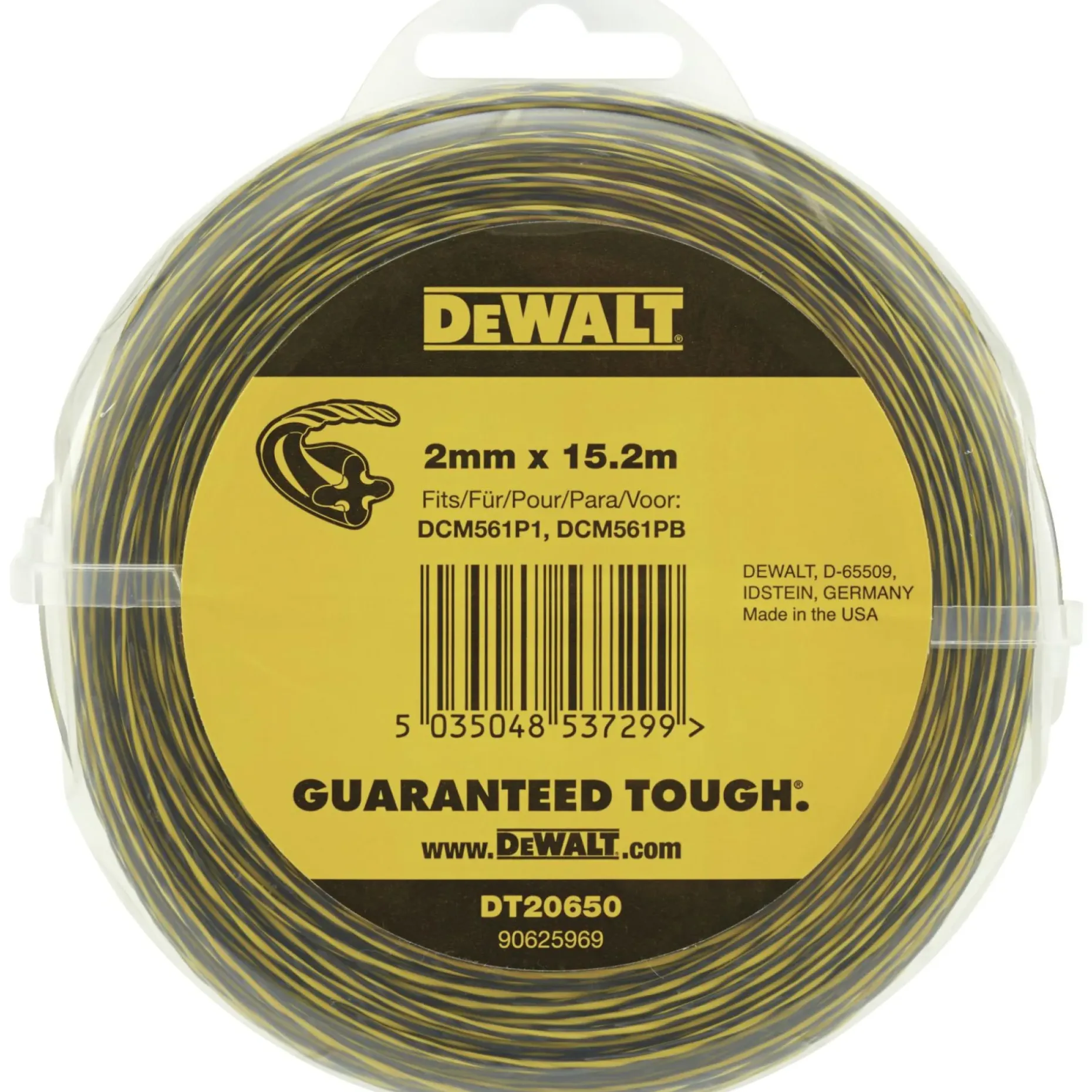 DEWALT DT20650-QZ - 2 MM TRIMMERSNØRE