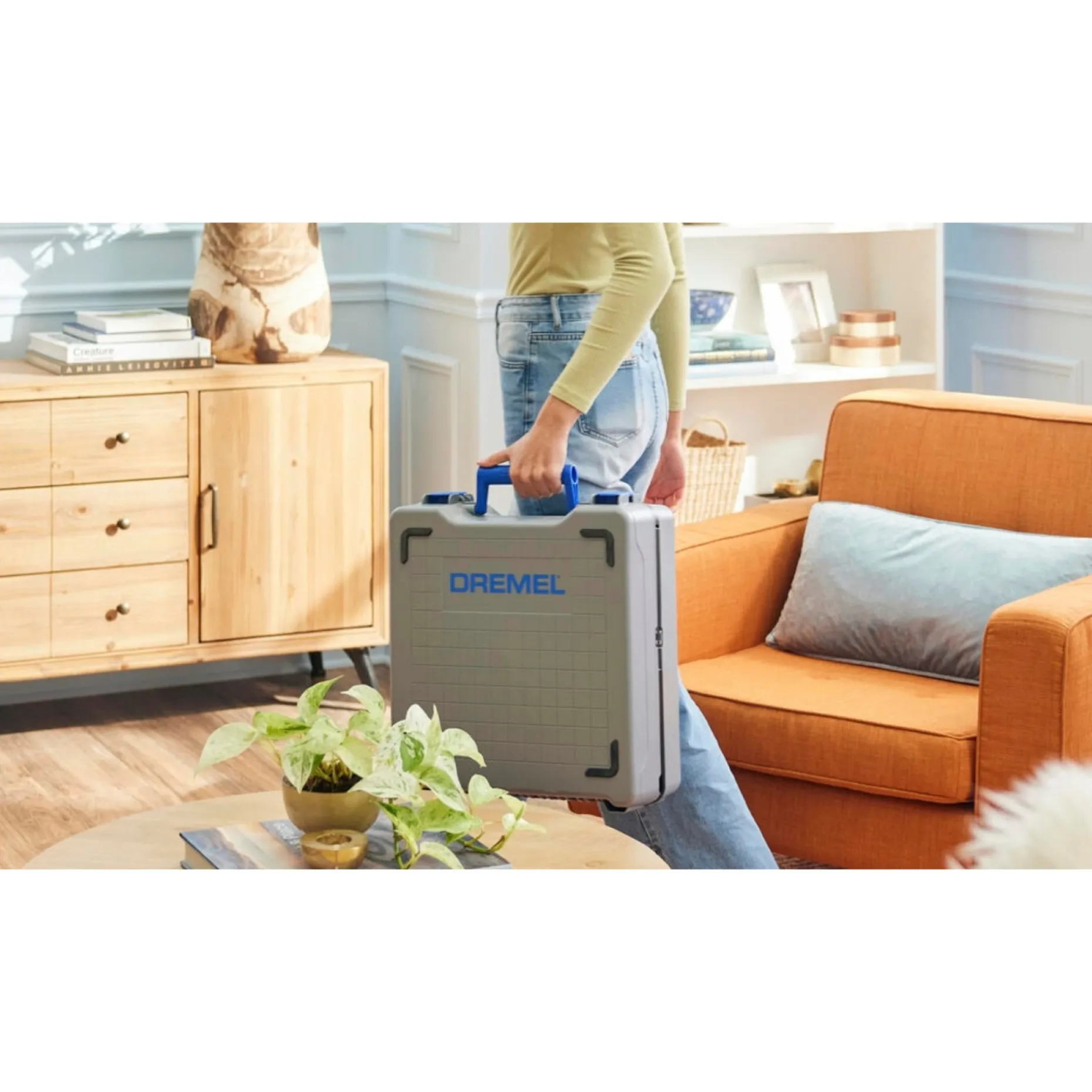 DREMEL CS12V-SC1 SAVSTATION INKL. RUNDSAV AKKU 12,0 V MED BATTERI