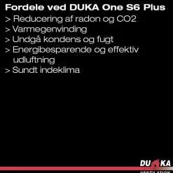 DUKA ONE S6 PLUS VARMEGENVINDING 160 MM