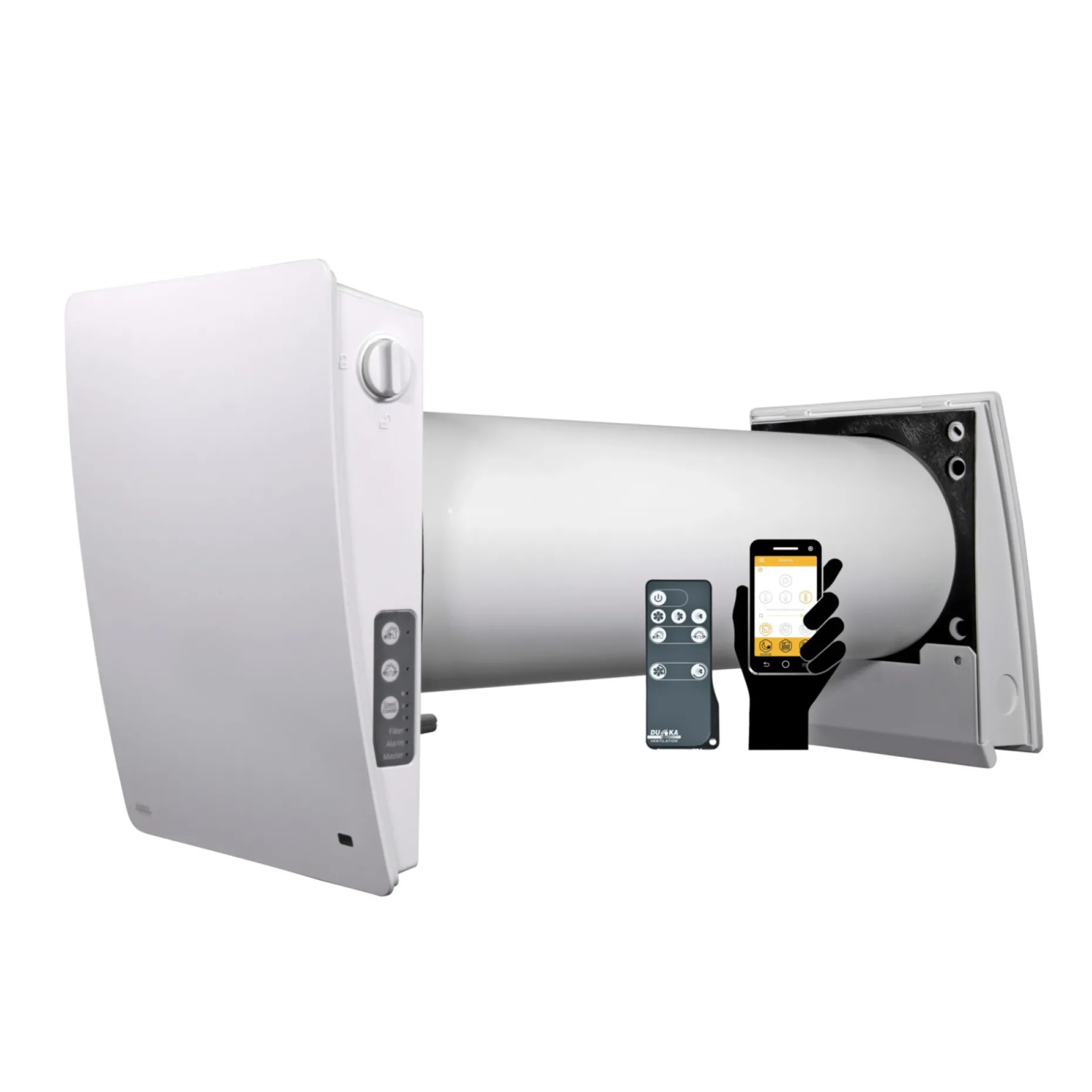 DUKA ONE S6 PLUS WIFI VARMEGENVINDING 160 MM