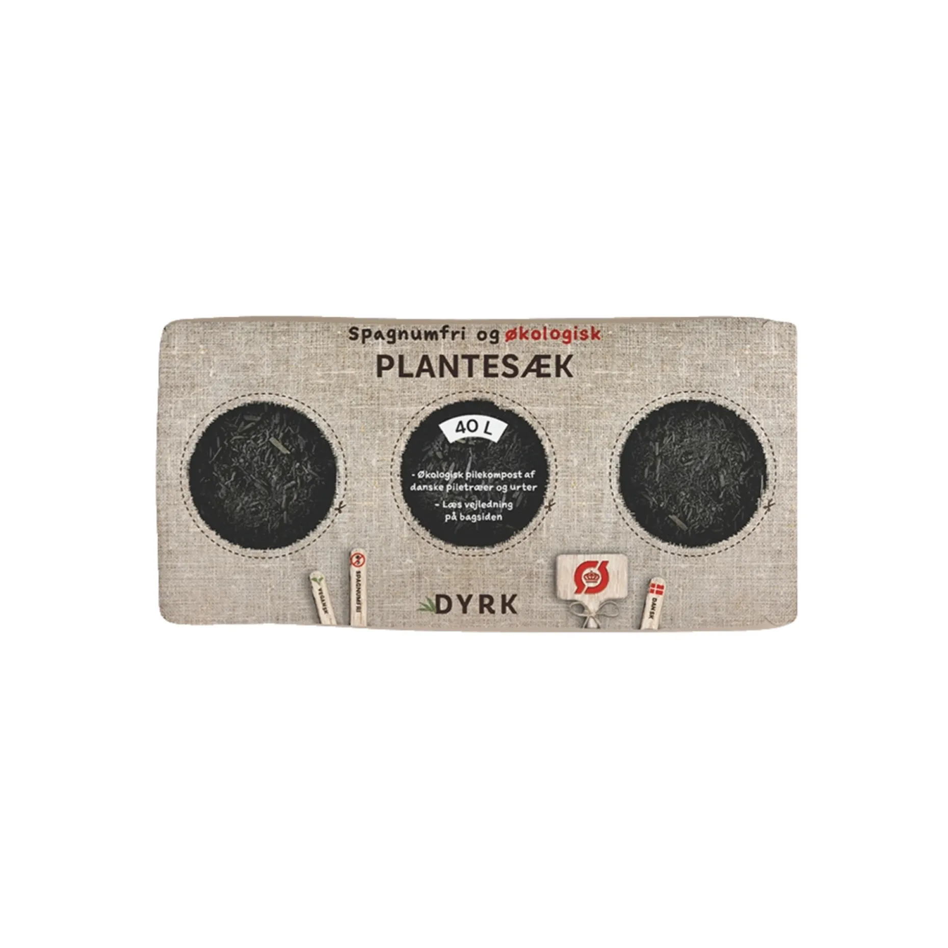 DYRK ØKOLOGISK PLANTESÆK 40 L