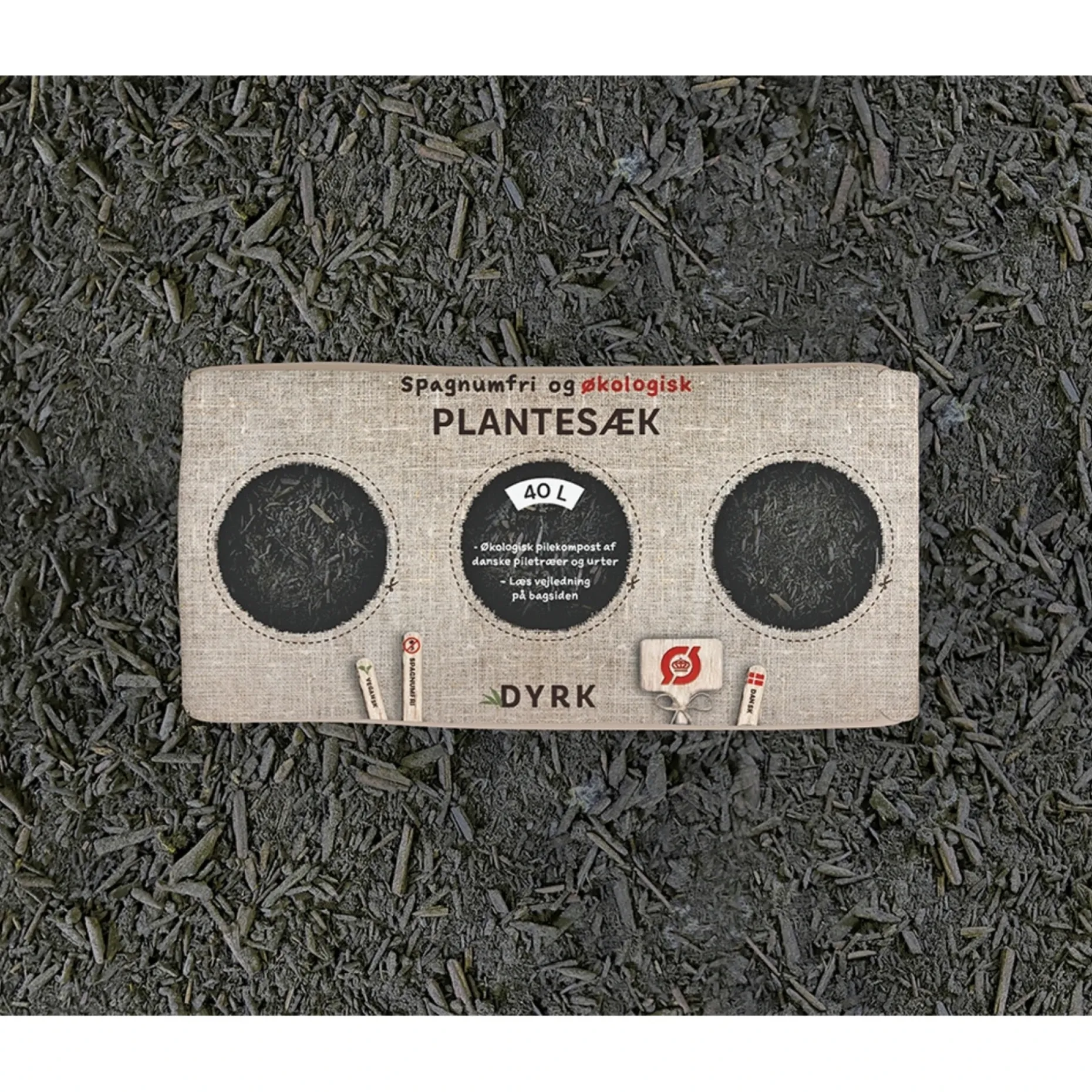 DYRK ØKOLOGISK PLANTESÆK 40 L