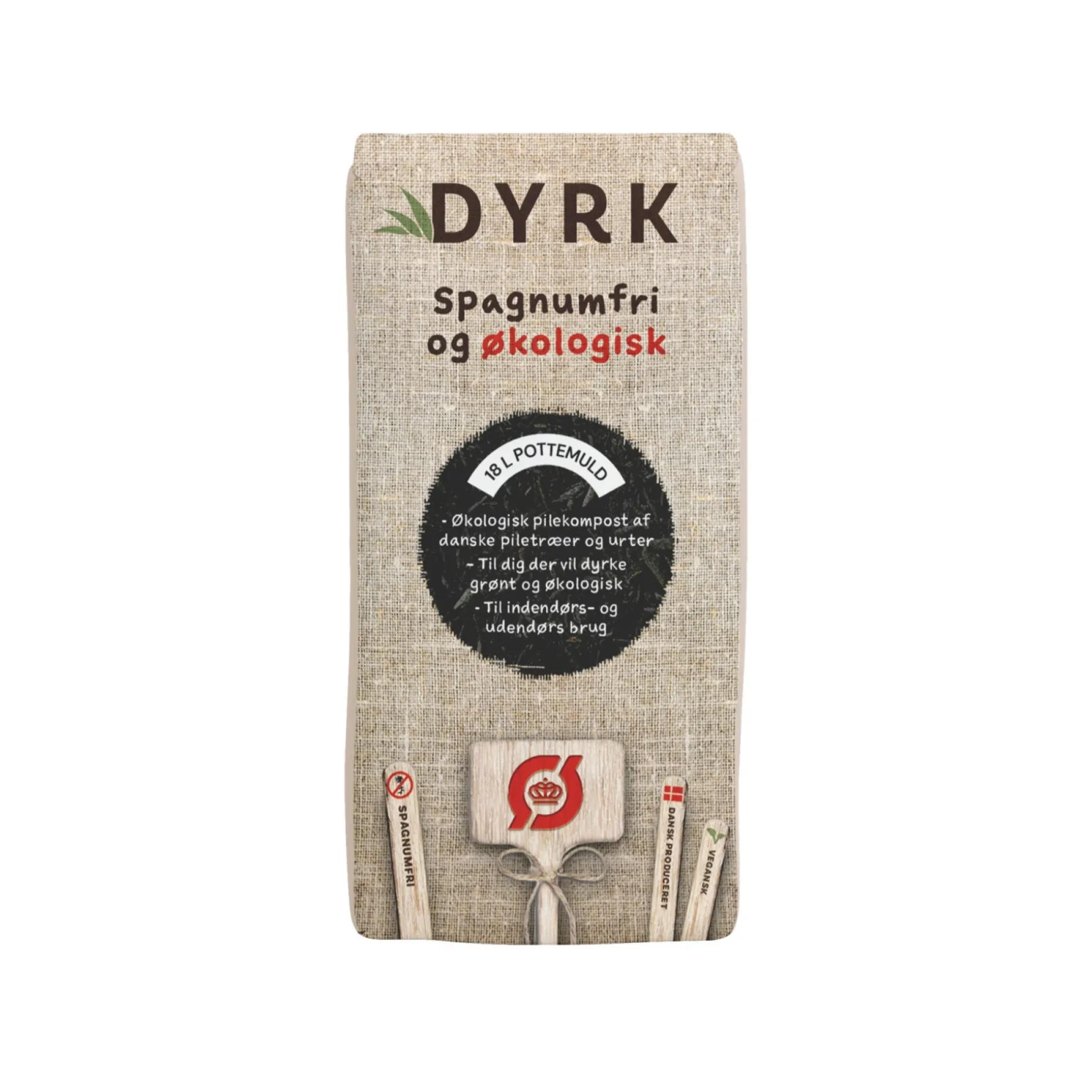 DYRK ØKOLOGISK POTTEMULD 18 L