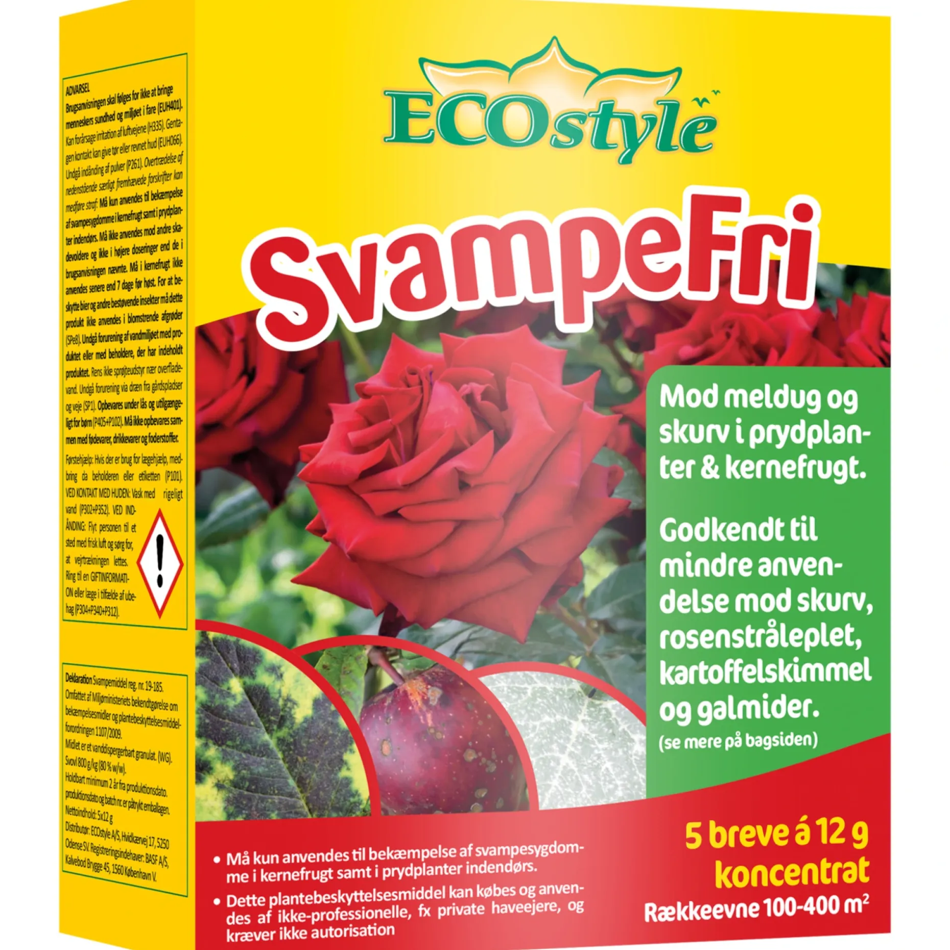 ECOSTYLE SVAMPEFRI 5 BREVE A 12 G