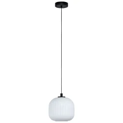 EGLO MANTUNALLE PENDEL HVID/SORT 20 CM