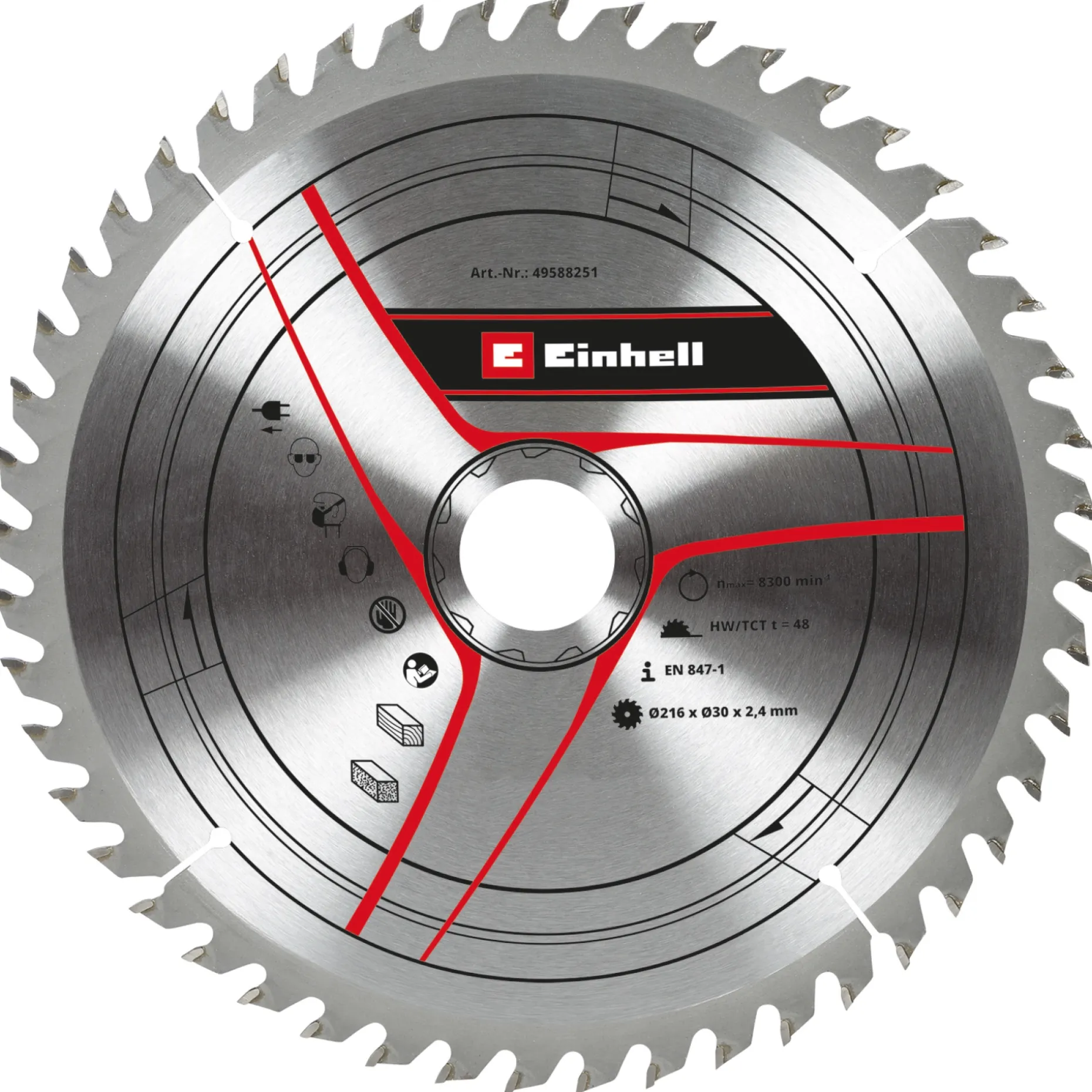 EINHELL RUNDSAVKLINGE Ø216 X 30 MM
