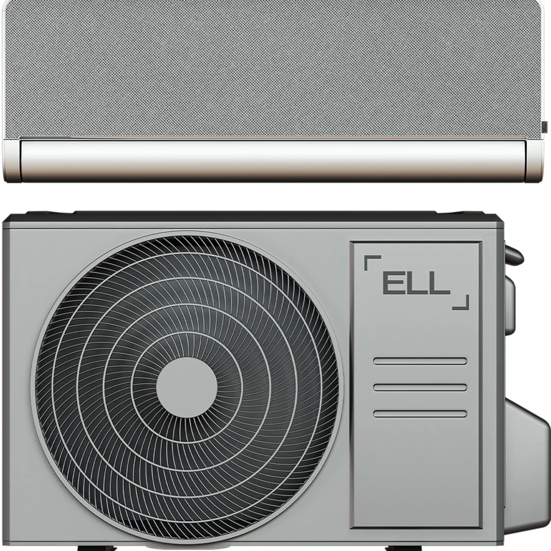 ELL FRONT SILVER 12 KOMPLET VARMEPUMPE 110 M2