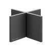 EUROTEC FORHØJELSESPROFIL 30X53X5MM SORT 100 STK