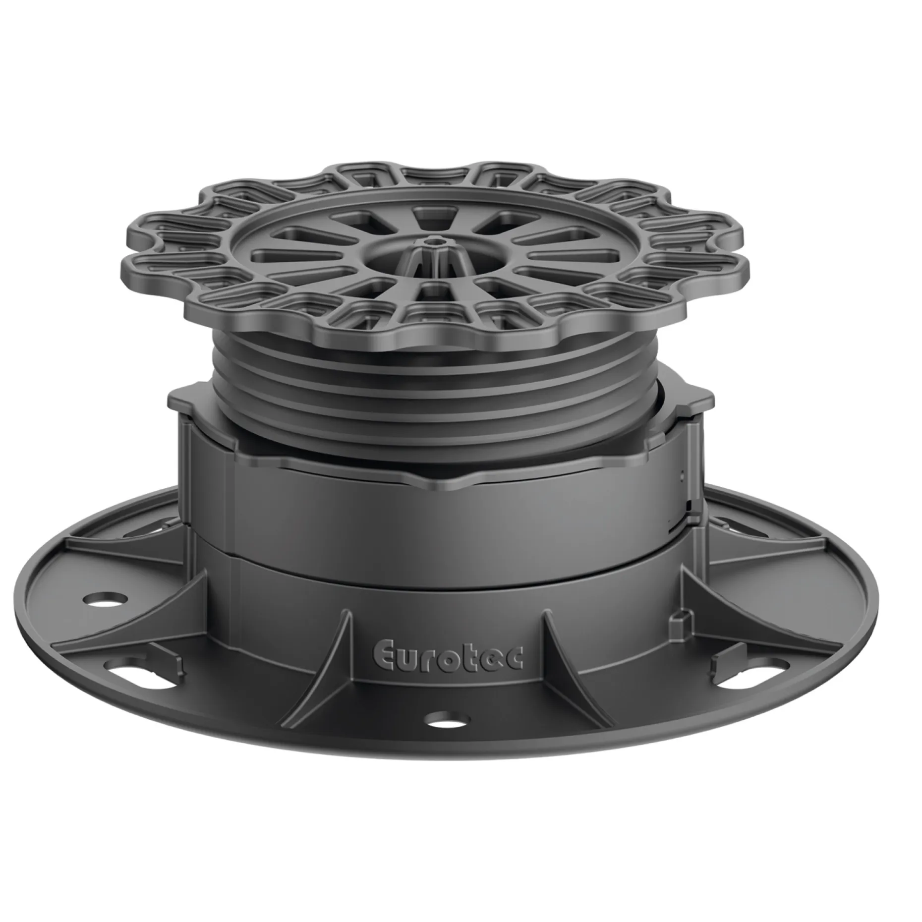 EUROTEC PRO M 53-82MM FORHØJELSESPROFIL 19X8X19CM SORT 1 STK