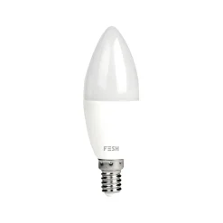 FESH SMART HVID LED PÆRE E14 KERTE 5W