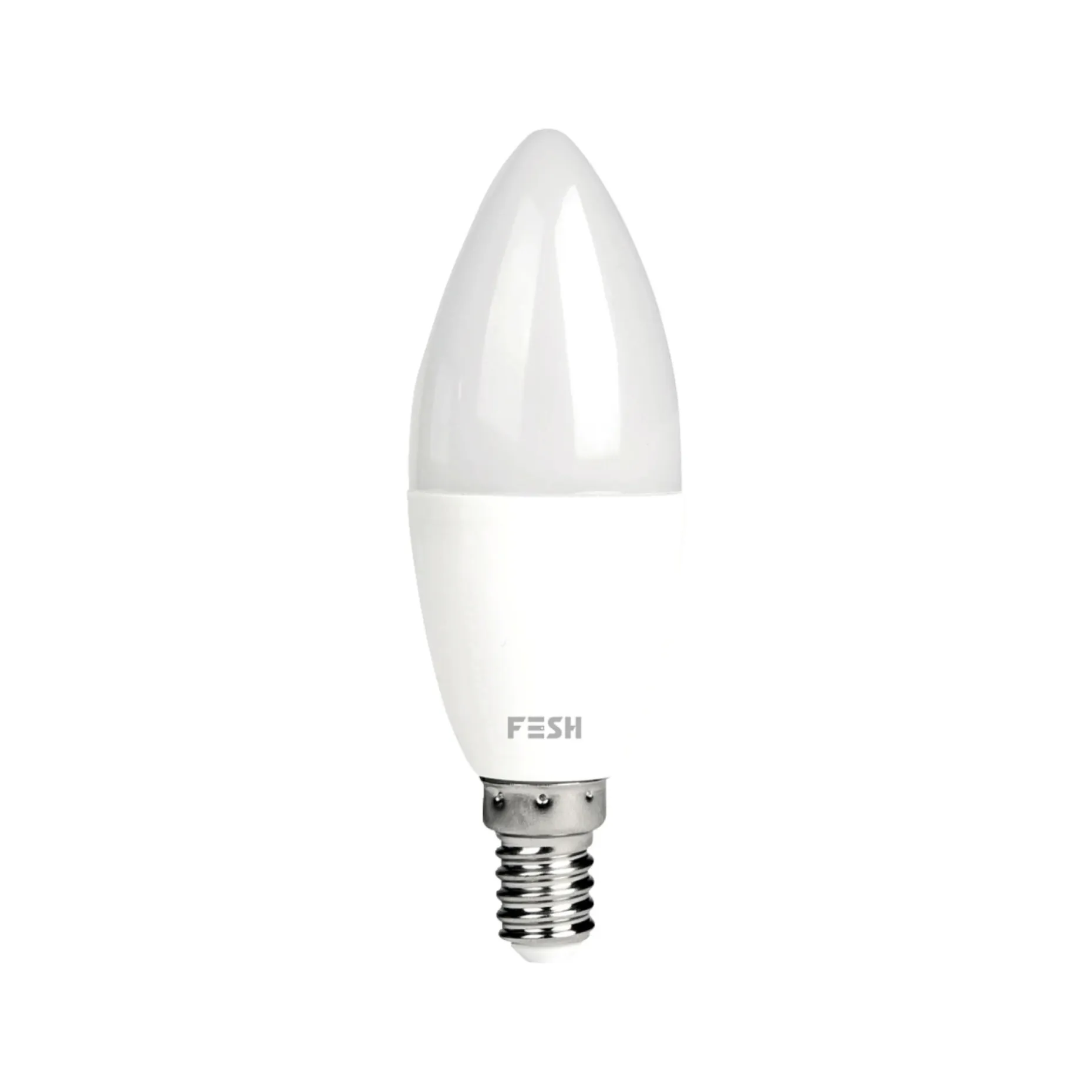 FESH SMART HVID LED PÆRE E14 KERTE 5W