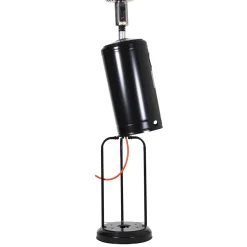 F&H COM RUND TERRASSEVARMER SORT 5000-12000 WATT