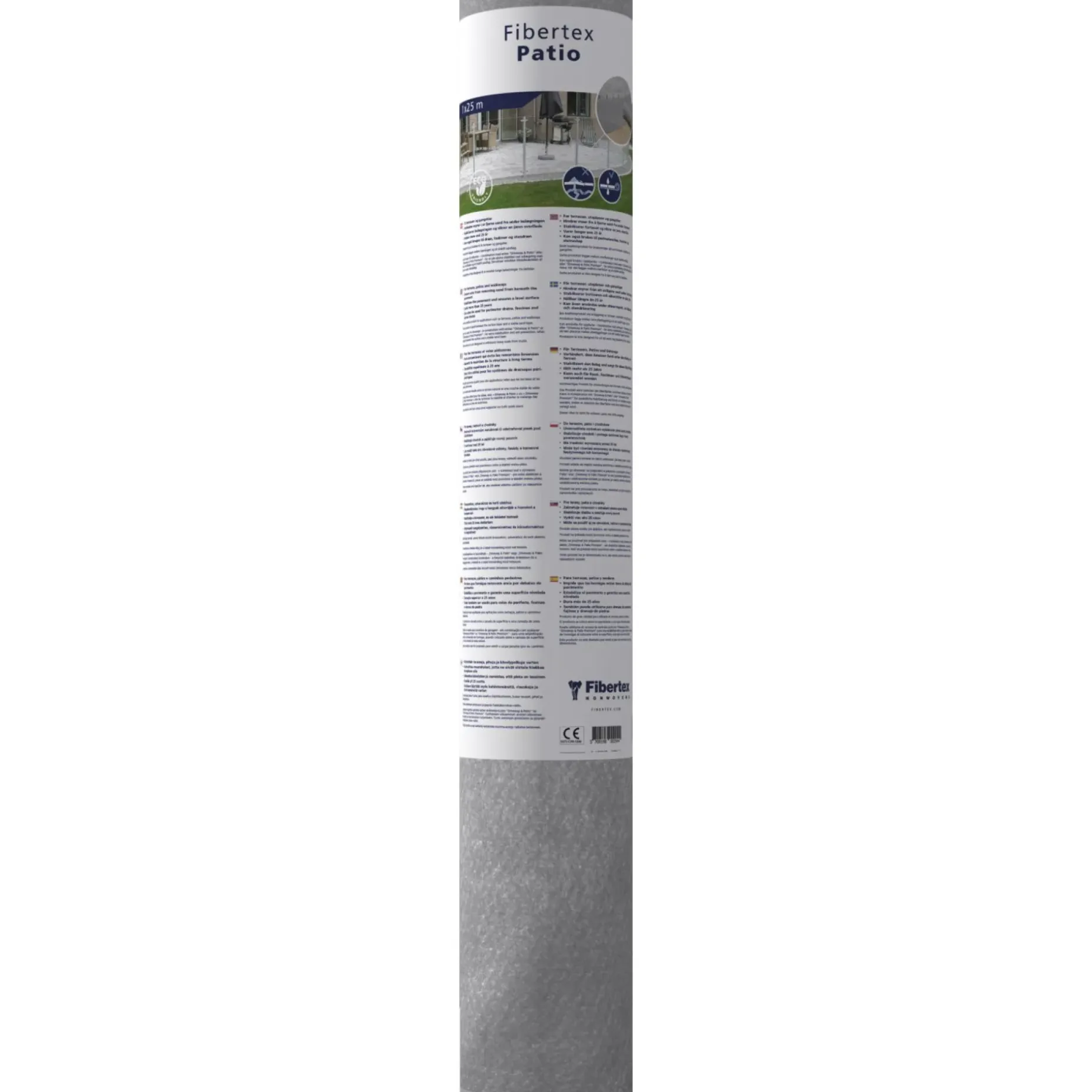 FIBERTEX PATIO FIBERDUG 2 X 25 M