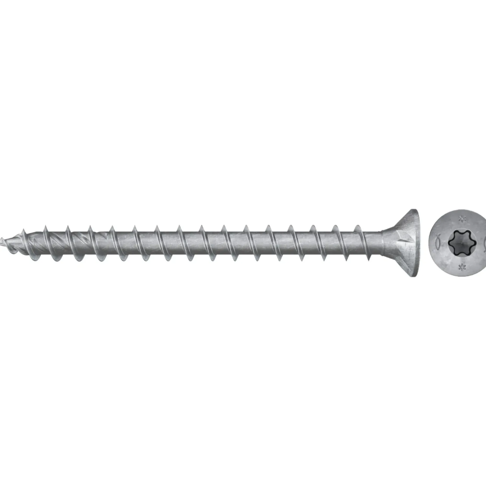 FISCHER FPF II CT SPÅNSKRUE 6,0X100 BONUSZINC C5 8 STK.