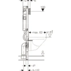 GEBERIT DUOFIX INDBYGNINGSCISTERNE