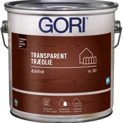 GORI 107 ÆDELTRÆ OLIE 2,5 L TRANSPARENT