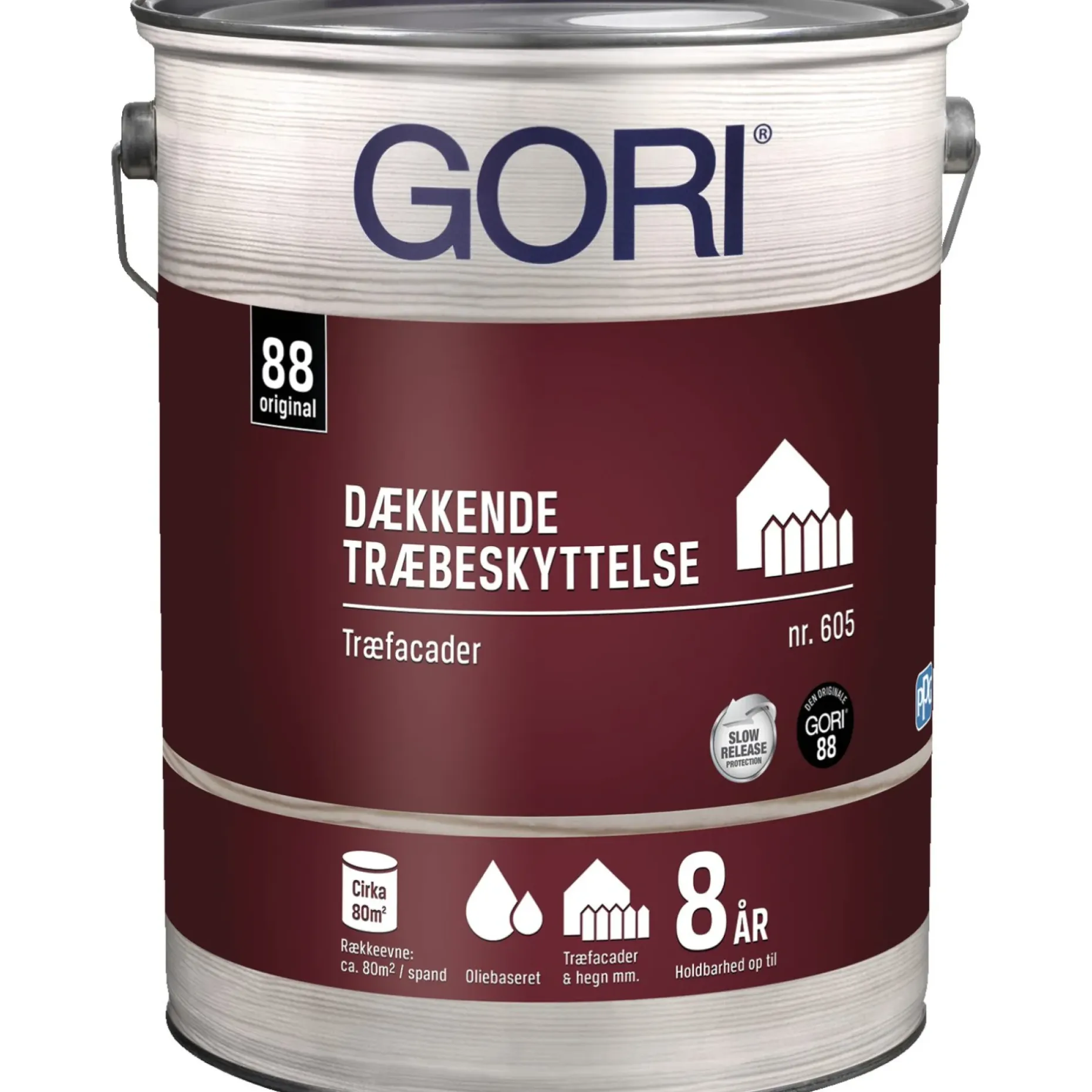 GORI 605 TRÆBESKYTTELSE DÆKKENDE 10 L KULSORT