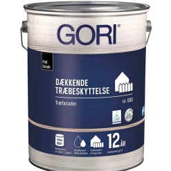 GORI 606 TRÆBESKYTTELSE DÆKKENDE 10 L KULSORT