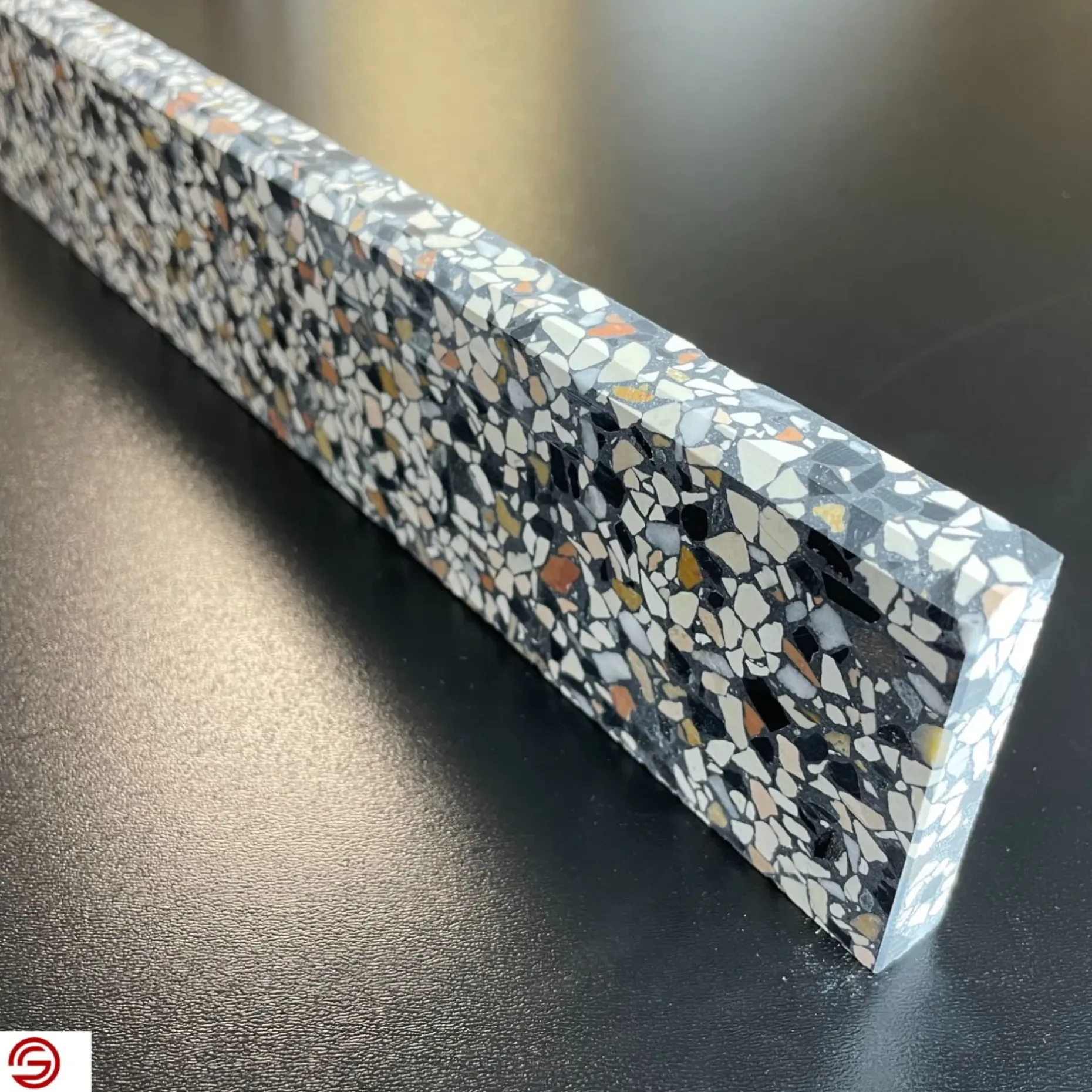 GRANIT.DK KØBENHAVN TERRAZZOSOKKEL 7,5X40
