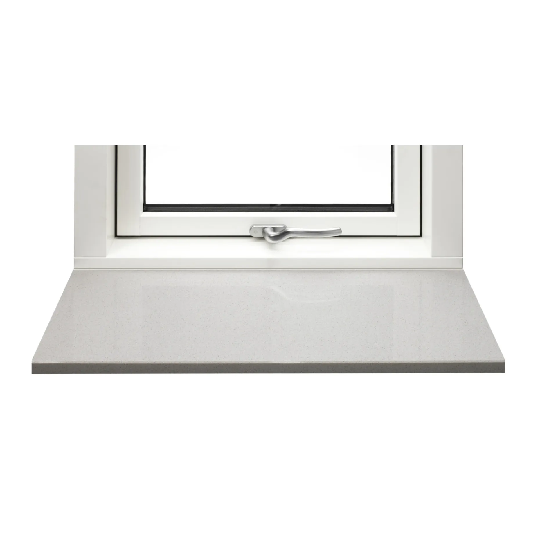 GRANIT.DK VINDUESPLADE 20 X 1000 X 1000 MM AGGLO MARMOR SILVER