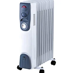 GRIPO FRITSTÅENDE OLIERADIATOR M/TIMER 64 X 16 X 44 CM 2000W