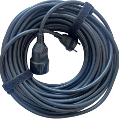 GRIPO PVC KABELSÆT 2X1,5MM² 20 M SORT