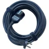 GRIPO PVC KABELSÆT 2X1,5MM² 10 M SORT