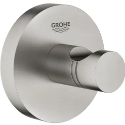 GROHE ESSENTIALS QUICKFIX HÅNDKLÆDEKROG BØRSTET STÅL