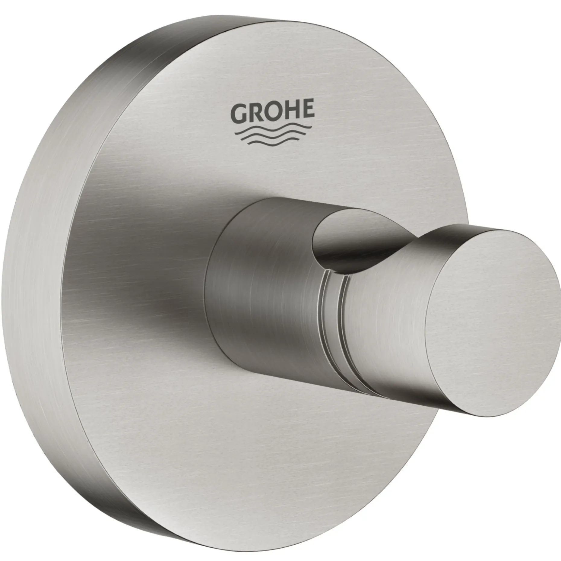 GROHE ESSENTIALS QUICKFIX HÅNDKLÆDEKROG BØRSTET STÅL