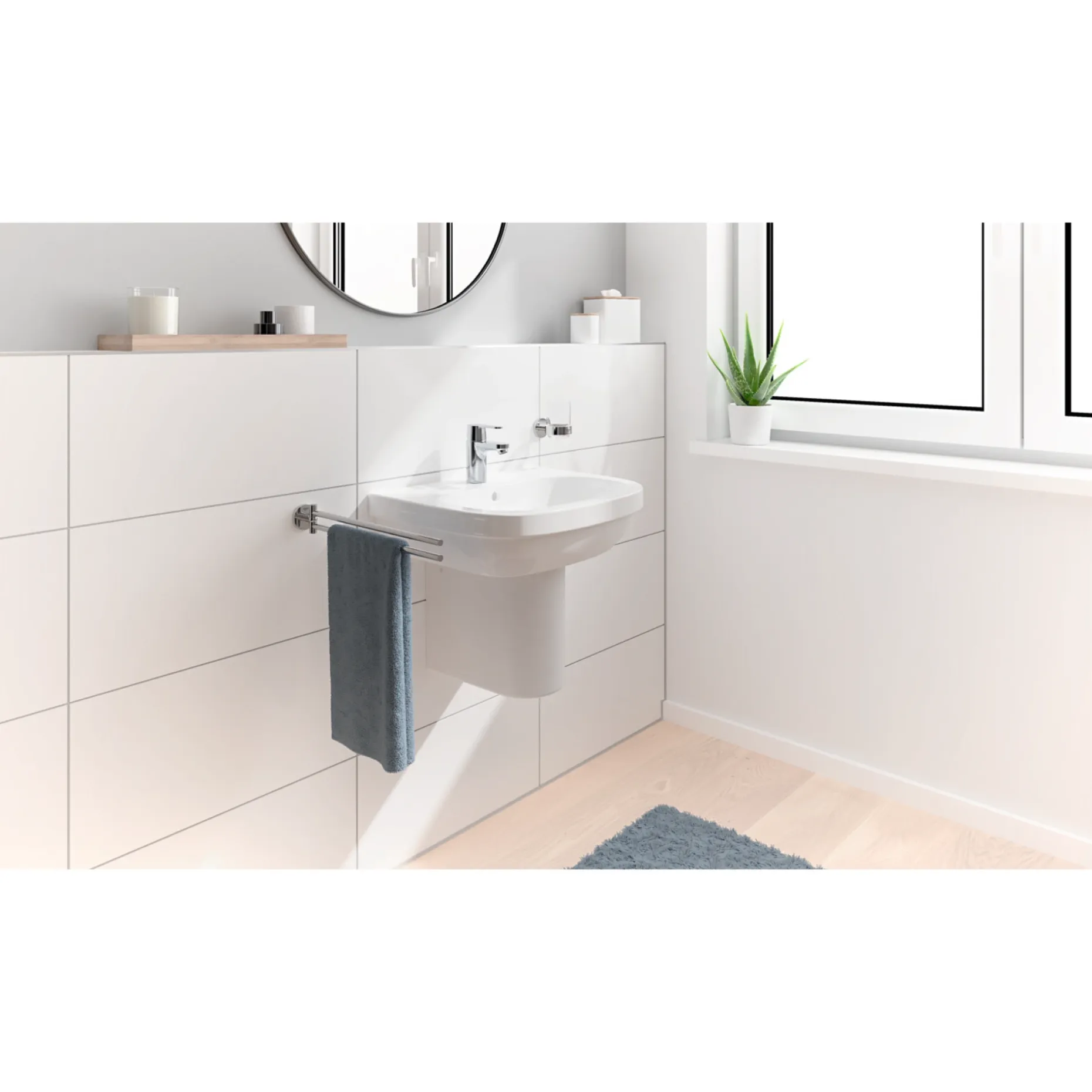 GROHE GET HÅNDVASKARMATUR 1-GREB KROM