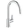 GROHE START EDGE QUICKFIX, C-TUD, M/UDTRÆK KØKKENARMATUR KROM