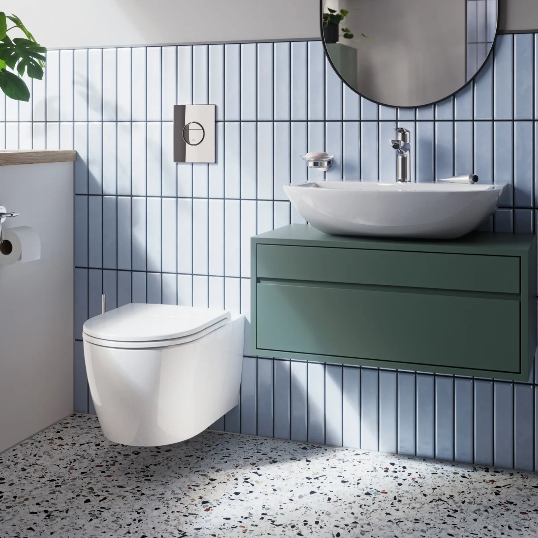 GROHE START ROUND CERAMIC VÆGHÆNGT TOILET