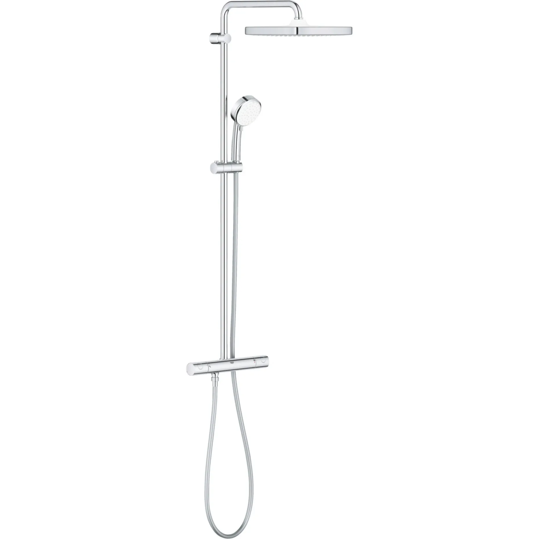 GROHE TEMPTESTA 250 CUBE BRUSESYSTEM KROM